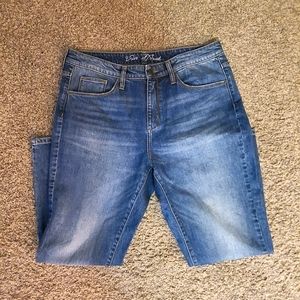 High Rise Straight Jeans